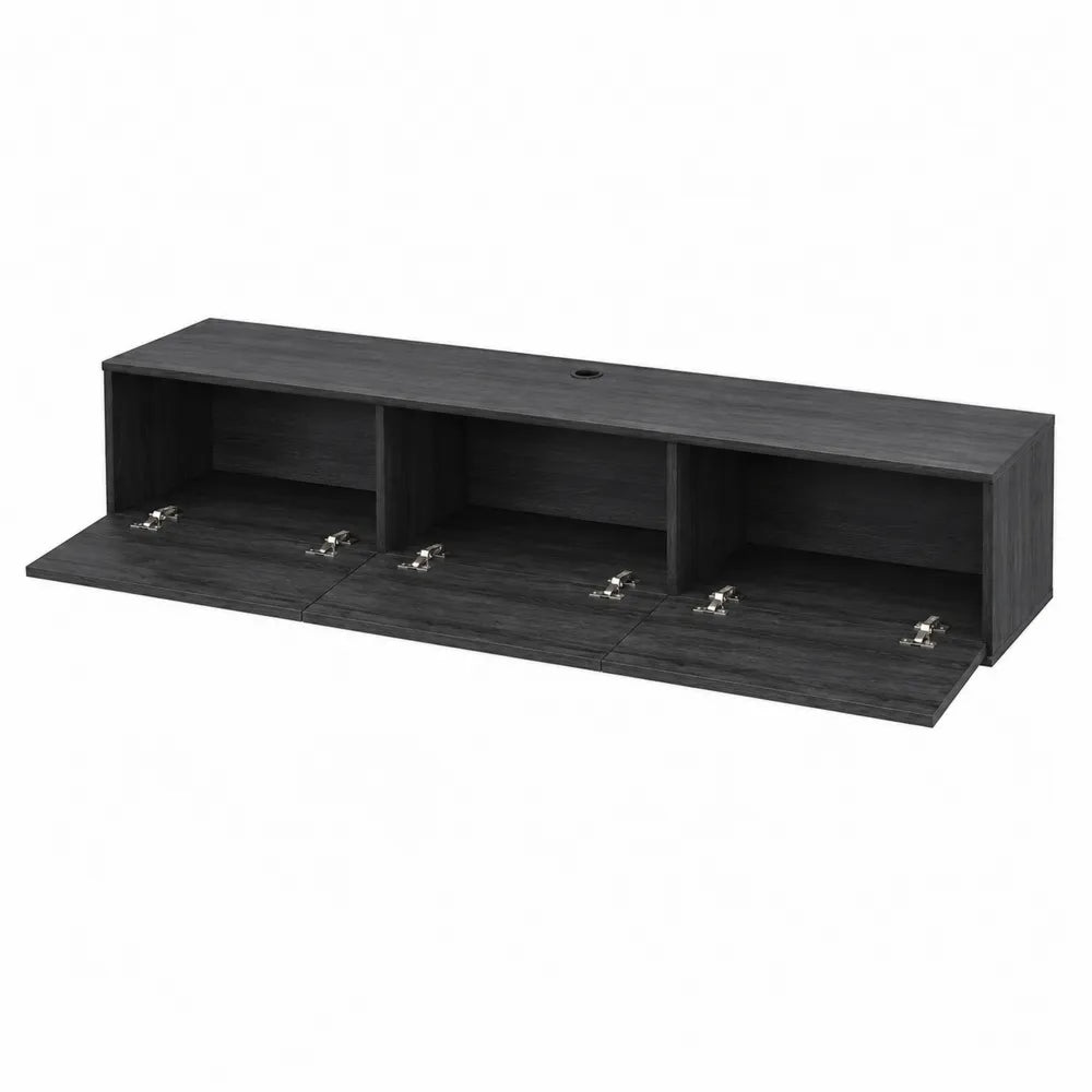 Mobile TV in MDF Antracite 3 ante